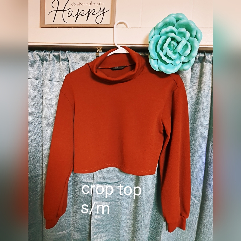 Crop top long sleeve